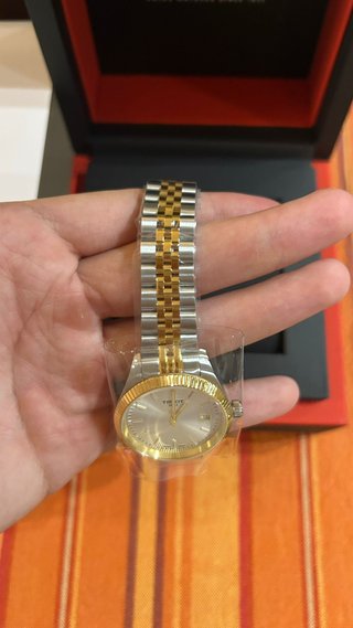 Reloj Tissot Ballade Suizo 34mm Oro/Plata