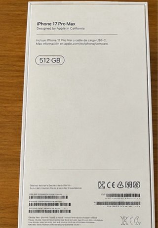 iPhone 17 Pro Max 512 GB Naranja | Batería 100% |