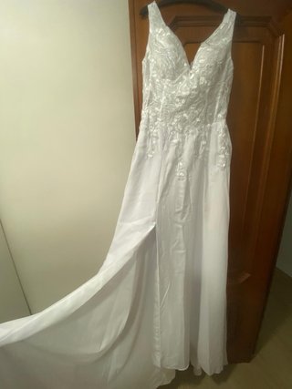 Vestido de Novia Blanco Nuevo. Sin estrenar