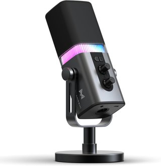 NUEVO Micrófono Podcast XLR USB RGB Profesional