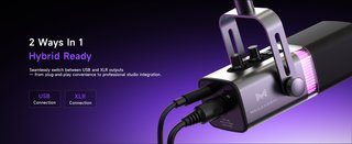 NUEVO Micrófono Podcast XLR USB RGB Profesional