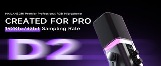 NUEVO Micrófono Podcast XLR USB RGB Profesional