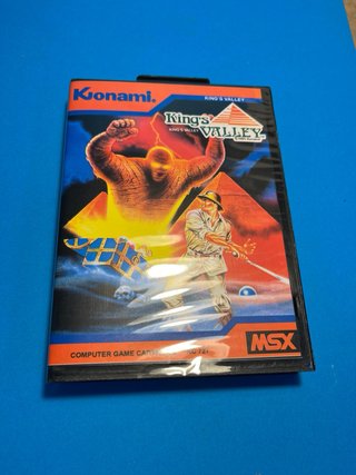 Kings Valley MSX Cartucho Konami