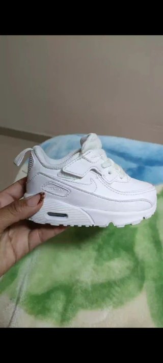 Talla 22 Zapatillas Nike Air Max niño blancas