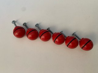 Set pomelli di modernariato