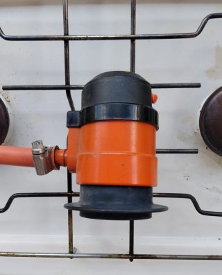 Cocina de gas 2 fuegos