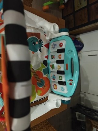 Gimnasio Bebé Fisher Price Piano Pataditas