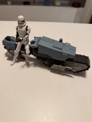 Star Wars Treadspeeder con Figura stormtrooper