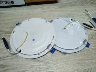 M Ledme - Pack 2, Panel Redondo Extraplano 20W