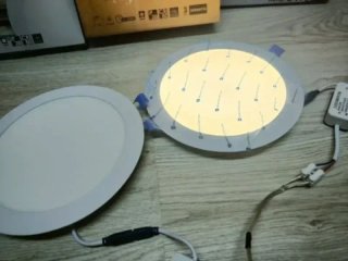 M Ledme - Pack 2, Panel Redondo Extraplano 20W