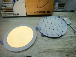 M Ledme - Pack 2, Panel Redondo Extraplano 20W