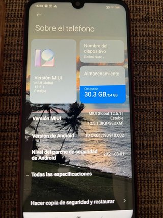 Xiaomi Redmi Note 7 Rosa/Morado