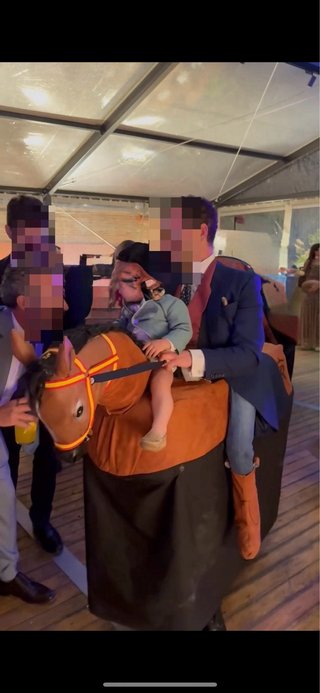 Disfraz Caballo Jinete Muy Realista – Fiesta/Peña