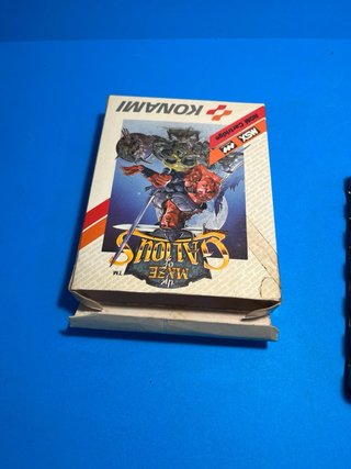 Maze of Galious MSX Konami Cartucho Caja