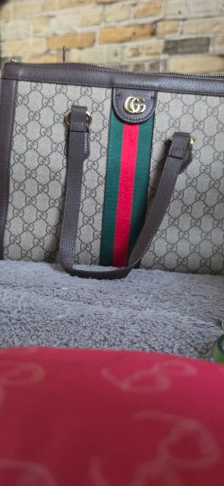 Bolso de mía Marrón y Verde