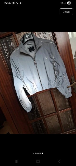 Giubbotto ragazza grigio