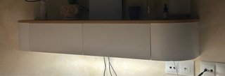 Mueble TV Suspendido LED