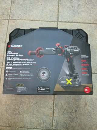 Atornillador Percutor 150Nm Parkside Performance