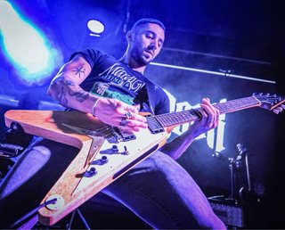 Guitarra Flying V 58 Korina