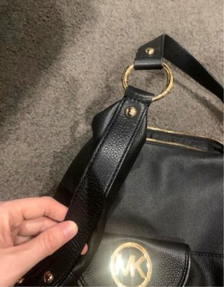 Bolso Piel Michael Kors Negro Auténtico