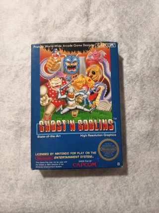 Ghost'n Goblins NES Nintendo Videojuego Capcom
