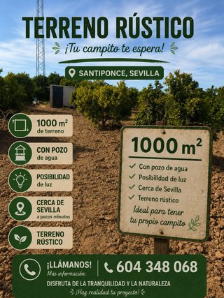 Parcela terreno rustico