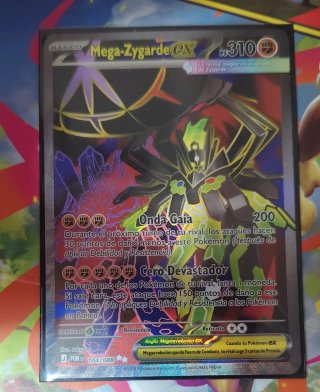 Mega-Zygarde EX 104/088 Carta Pokémon