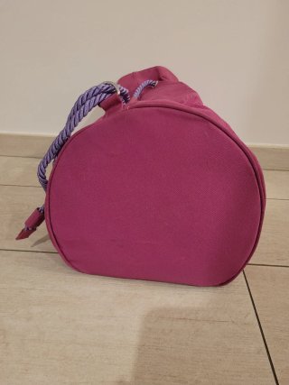 Borsa Valentino Garavani fucsia e viola