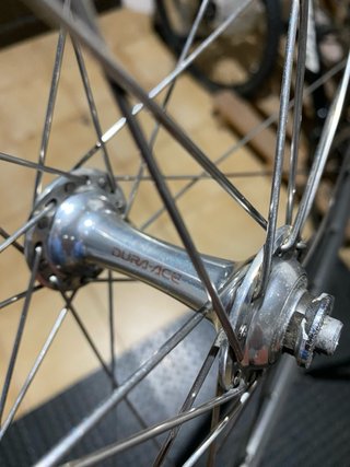 Par Rodas Dura Ace e Campagnolo Mirage