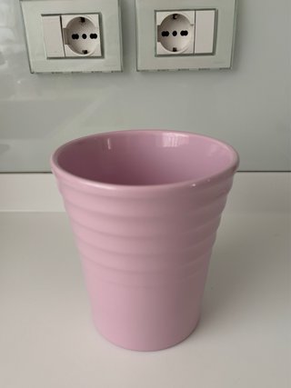 Set 3 Copri Vasi Ceramica Piante Fiori Orchidee