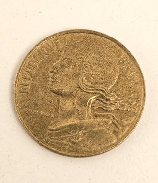 Lote 9 monedas francesas
