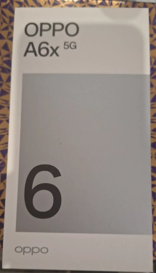Móvil Oppo A6x 5G Negro/Morado