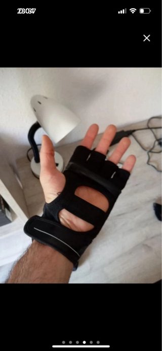 Guantes MMA Domyos Negros