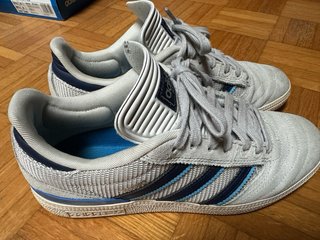 Adidas Busenitz grigio blu azzurro