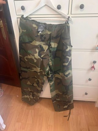 Parka Militar Impermeable Camuflaje