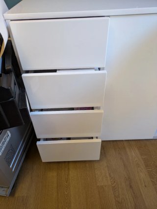 Escritorio extensible Pavelo blanco