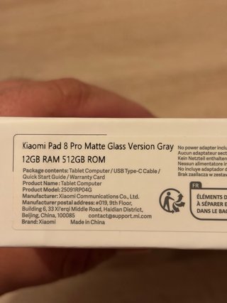 Xiaomi Pad 8 Pro Matte Glass 11.2