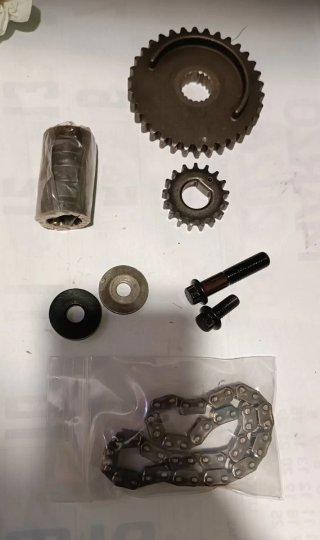 Placa Soporte Levas y Bomba Aceite Harley Davidson