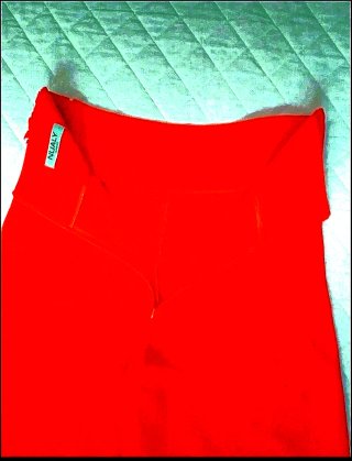Pantaloni palazzo rossi eleganti