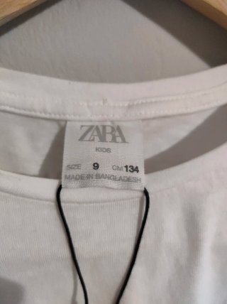 NUEVA Camiseta Zara Niñas (134cm, 9 años)