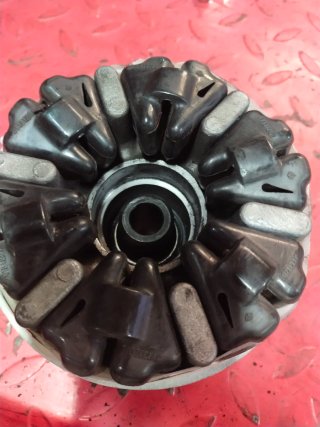 Porta corona,plato KTM duke 125/390