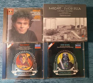 Lote 4 CDs: Clásica y Bandas Sonoras