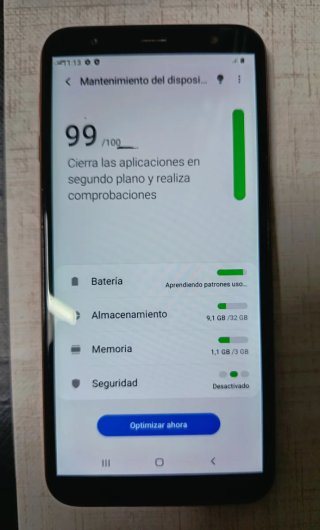 Samsung Galaxy J6+ 32gb Morado/Rojo
