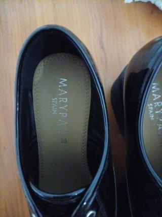 Zapatos Mary Paz charol talla 38