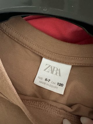 Camiseta Zara niña talla 6-7