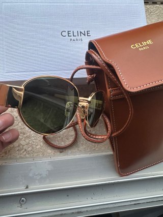 Gafas de sol Celine Triomphe Doradas Mujer