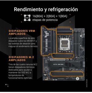 Placa Base ASUS TUF Gaming X870E WiFi 7