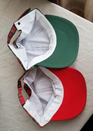 Lote 2 Gorras Escocesas Talla 57