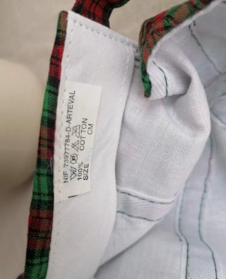 Lote 2 Gorras Escocesas Talla 57