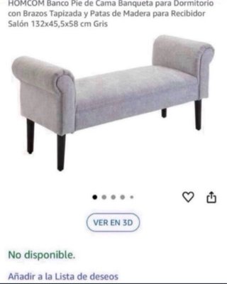 Banco Pie de Cama Homcom